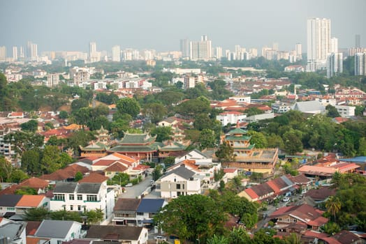 Georgetown, Penang/Malaysia - Jan 19 2020: Beow Hiang Lim Temple at Air Itam town.