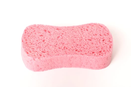 sponge on white background