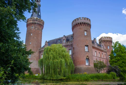Water Castle Moyland in Berburg-Hau, Germany