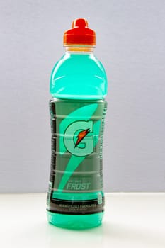 Calgary, Alberta, Canada. Nov. 16, 2020. Gatorade Frost Artic Bliz, Sports drink.