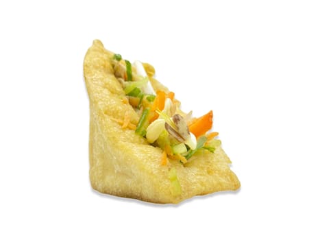Malay cuisine or Stuffed Tofu called Tauhu sumbat