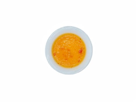 Sauce chillies or ketchup with selective focus . Food concept