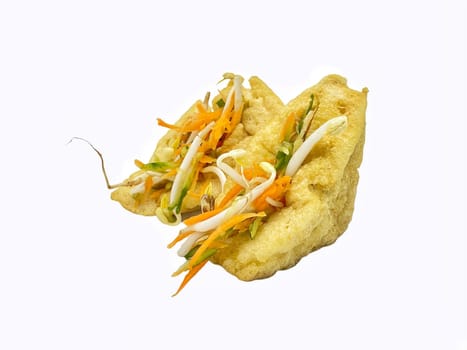 Malay cuisine or Stuffed Tofu called Tauhu sumbat