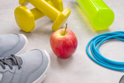 Sport and fitness equipment - Close up