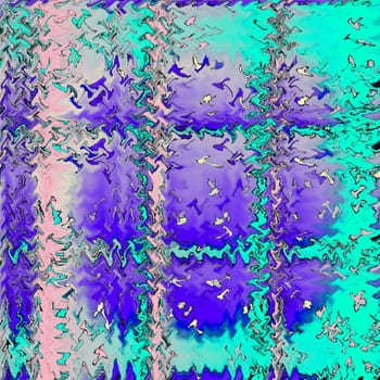 abstract background of ice box rows or transparent glass cubes in blue and violet colors