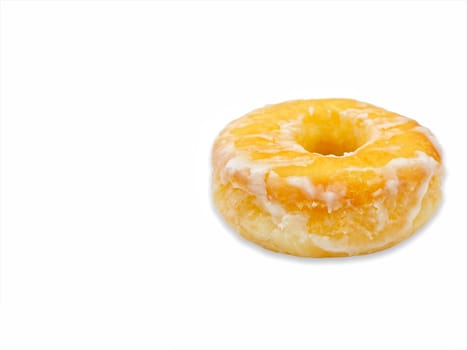 Doughnuts isolated on white background