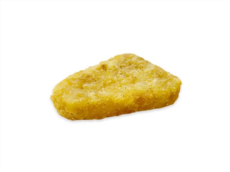 Hash browns or Potato patties isolated on white background
