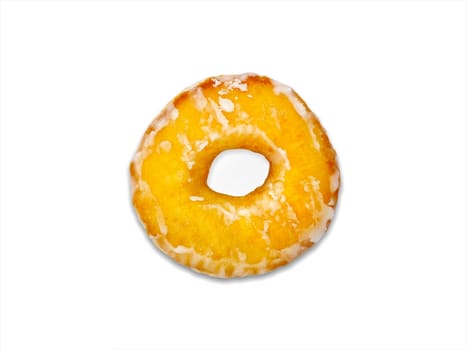 Doughnuts isolated on white background
