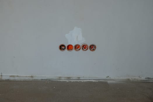 building a house, unfinished interior