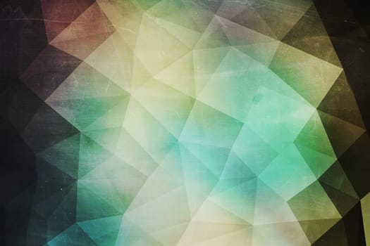 Crystal Polygon Background