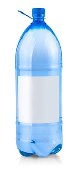 The Big bottle of water isolated on a white background