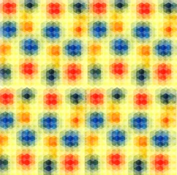 Colorful illustrated a abstraction the colorful background