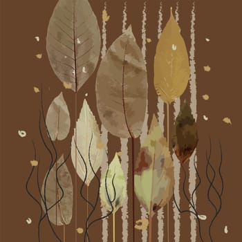 Contemporary illustration for banner design. Abstract contemporary vector illustration. Home decoration.