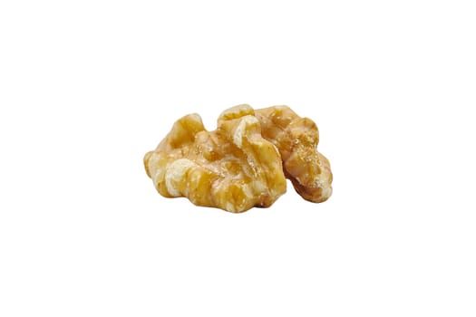 Walnuts isolated on white background