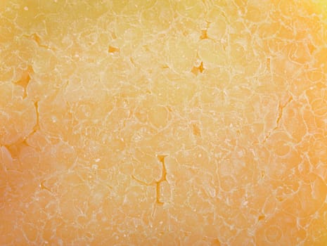 the texture of row the solid cheese