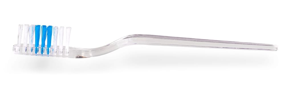 The new Toothbrush isolated on white background