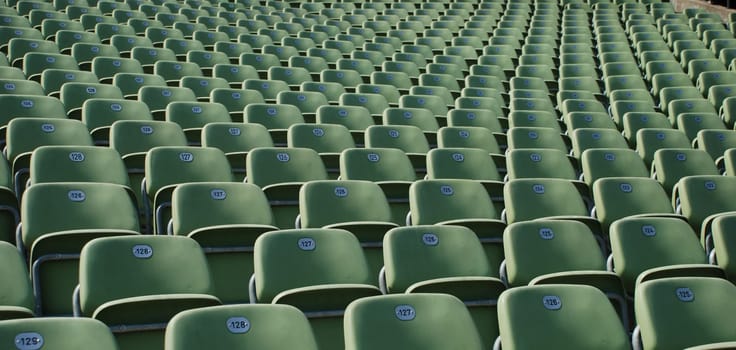 Ban on spectators and emty seats at sports,concert and cultural events due to the SARS Corona Covid-19 pandemic
