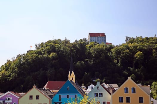 Rosenburg Castle is a sight of Riedenburg