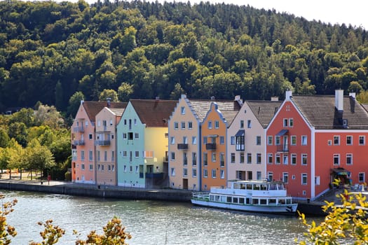 The ship landing stage is a sight of Riedenburg