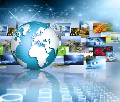 Best Internet Concept of global business from concepts series