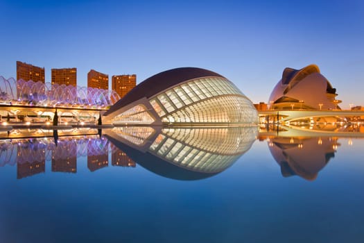 Valencia's City of Arts and Science Museum (Ciudad de las Artes y de las Ciencias)