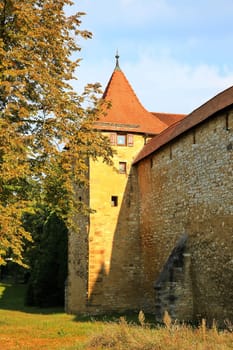 The trench wall is a sight of Weißenburg
