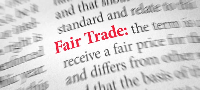 Definition of the word Fair Trade in a dictionary