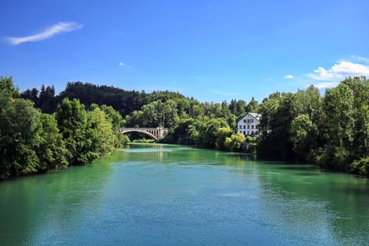 The new Illerbrücke between Illerbeuren and Lautrach