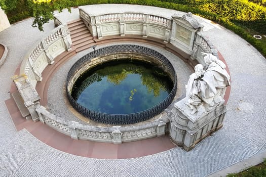 The source of the Danube is a sight of the city of Donaueschingen