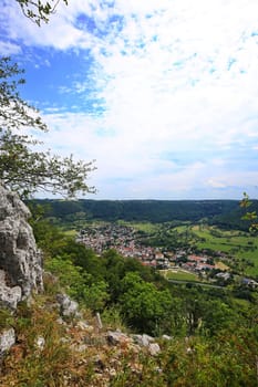 Bad Überkingen from above