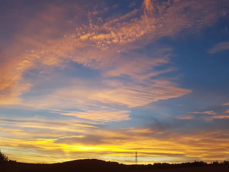 Abendstimmung  Taunus