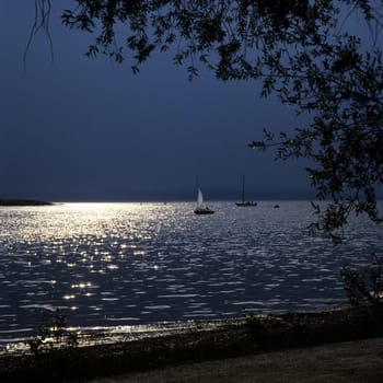 Abendstimmung am Chiemsee