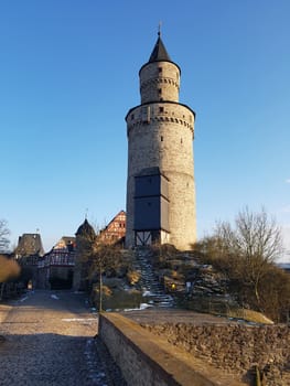 Hexenturm, Bergfried, Altstadt, Idstein, Turm