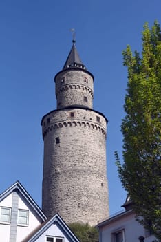 Hexenturm, Bergfried, Altstadt, Idstein, Turm