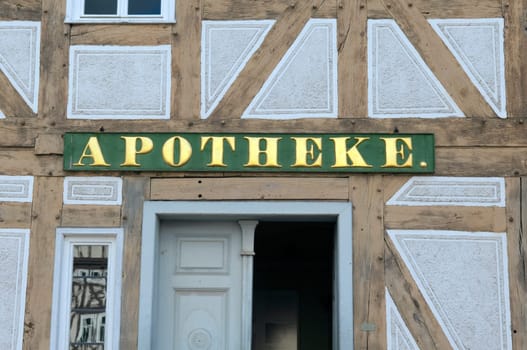 Apothekenschild