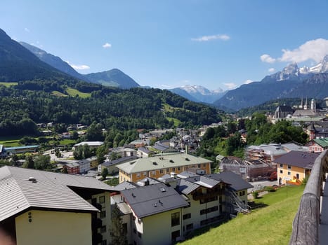 Berchtesgaden, Aussicht, Panoramastrasse, Oberbayern