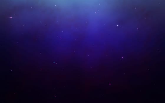 a Space Background with colors and stars