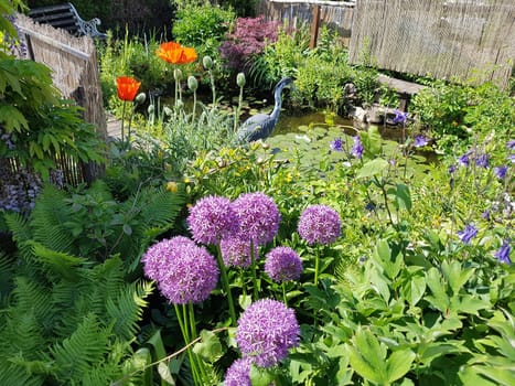 Gartenteich, Gartenidylle