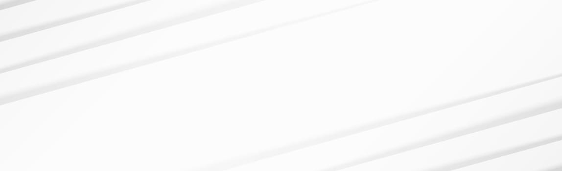 White vector panoramic background with straight lines