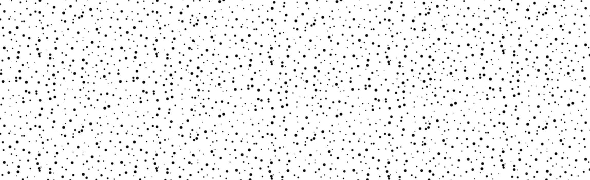 Many dots on a white background panorama