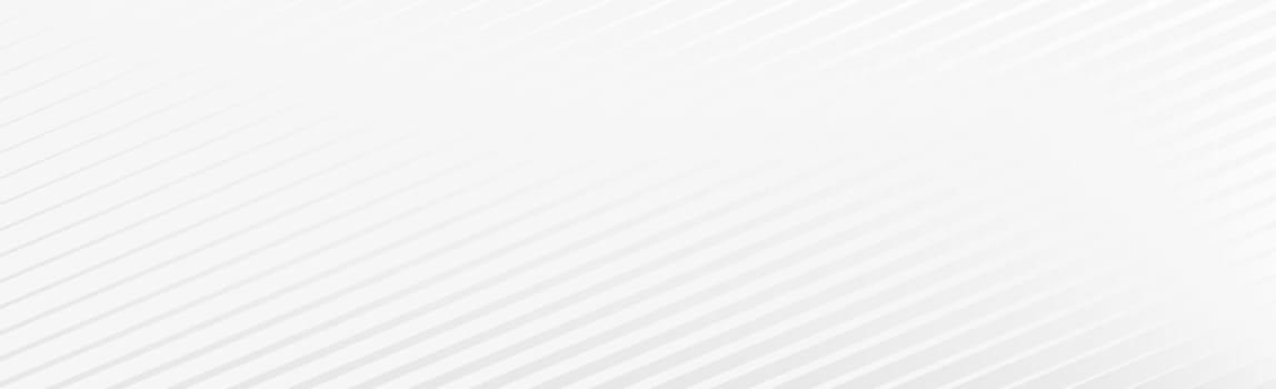 White vector panoramic background with straight lines