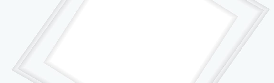 White vector panoramic background with wavy lines and shadows