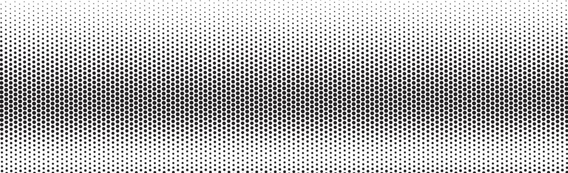 Many dots on a white background panorama