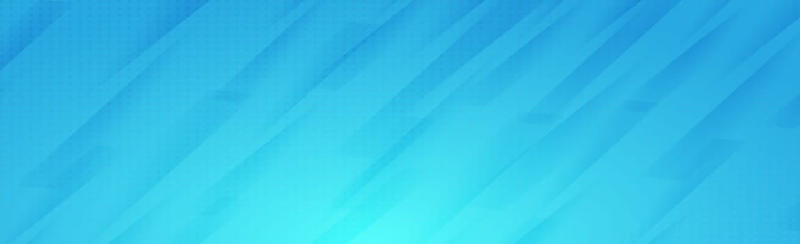 A lot of white dots on a blue background with a glow - Vector illustration