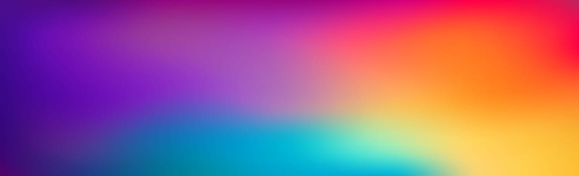Blurred large panoramic summer background multicolored gradient - illustration