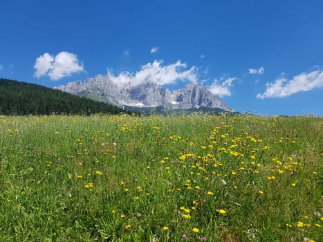 Wilder Kaiser, Tirol, Osterreich, Gebirge, Gebirgsstock