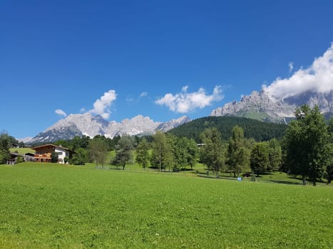 Wilder Kaiser, Tirol, Osterreich, Gebirge, Gebirgsstock