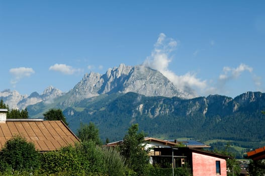 Wilder Kaiser, Tirol, Osterreich, Gebirge, Gebirgsstock