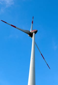 Windkraftanlage, Kemel, Hessen