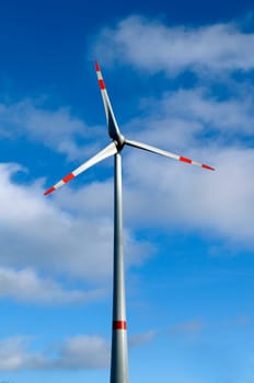 Windkraftanlage, Kemel, Hessen